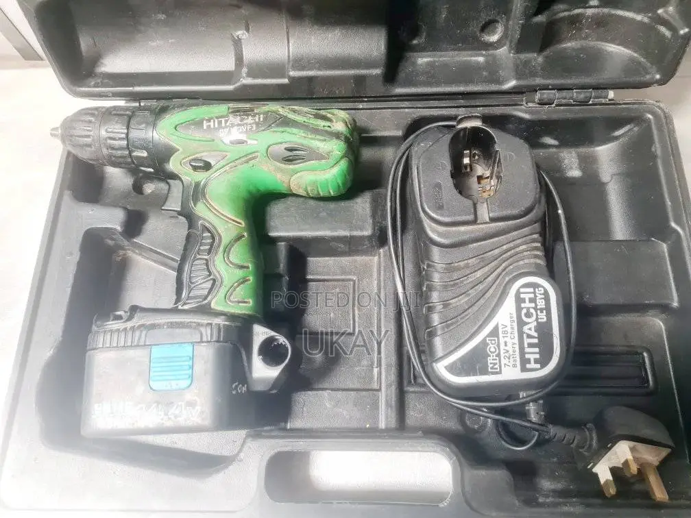 Hitachi Koki Cordless Ds14dvf3 Drill.