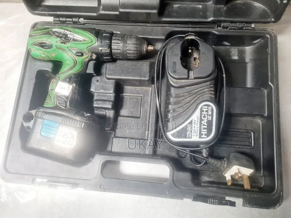 Hitachi Koki Cordless Ds14dvf3 Drill.