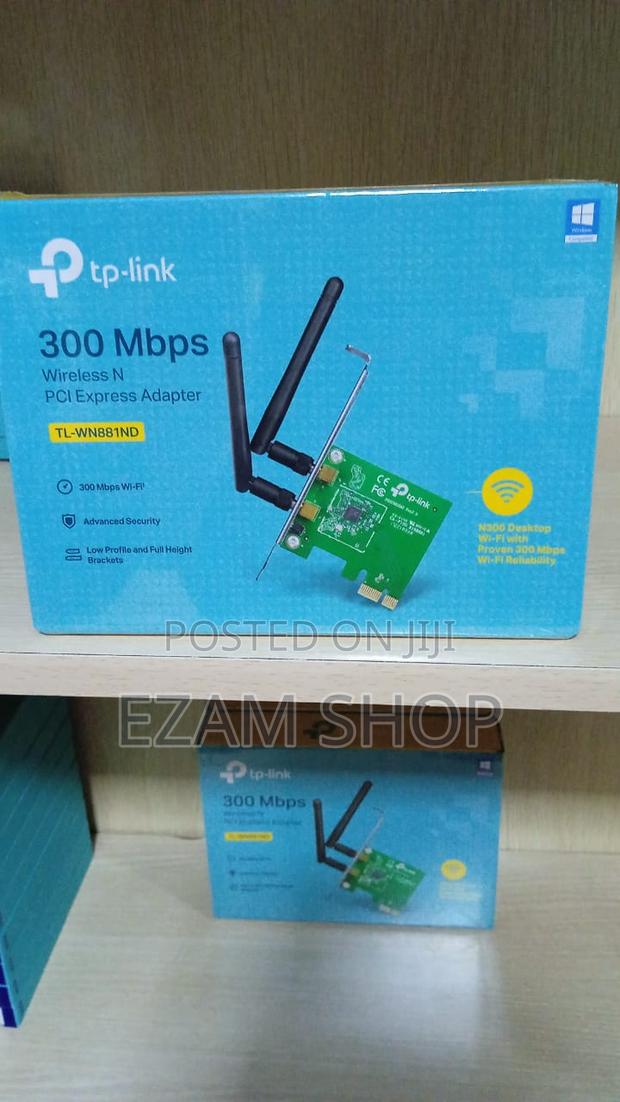 Tp-Link 300 MBPS Wireless N Pci Express Adapter Tl-Wn881nd - main view