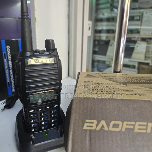 Uv 82 Handheld Radio – Dual Push to Talk + Loud Audio