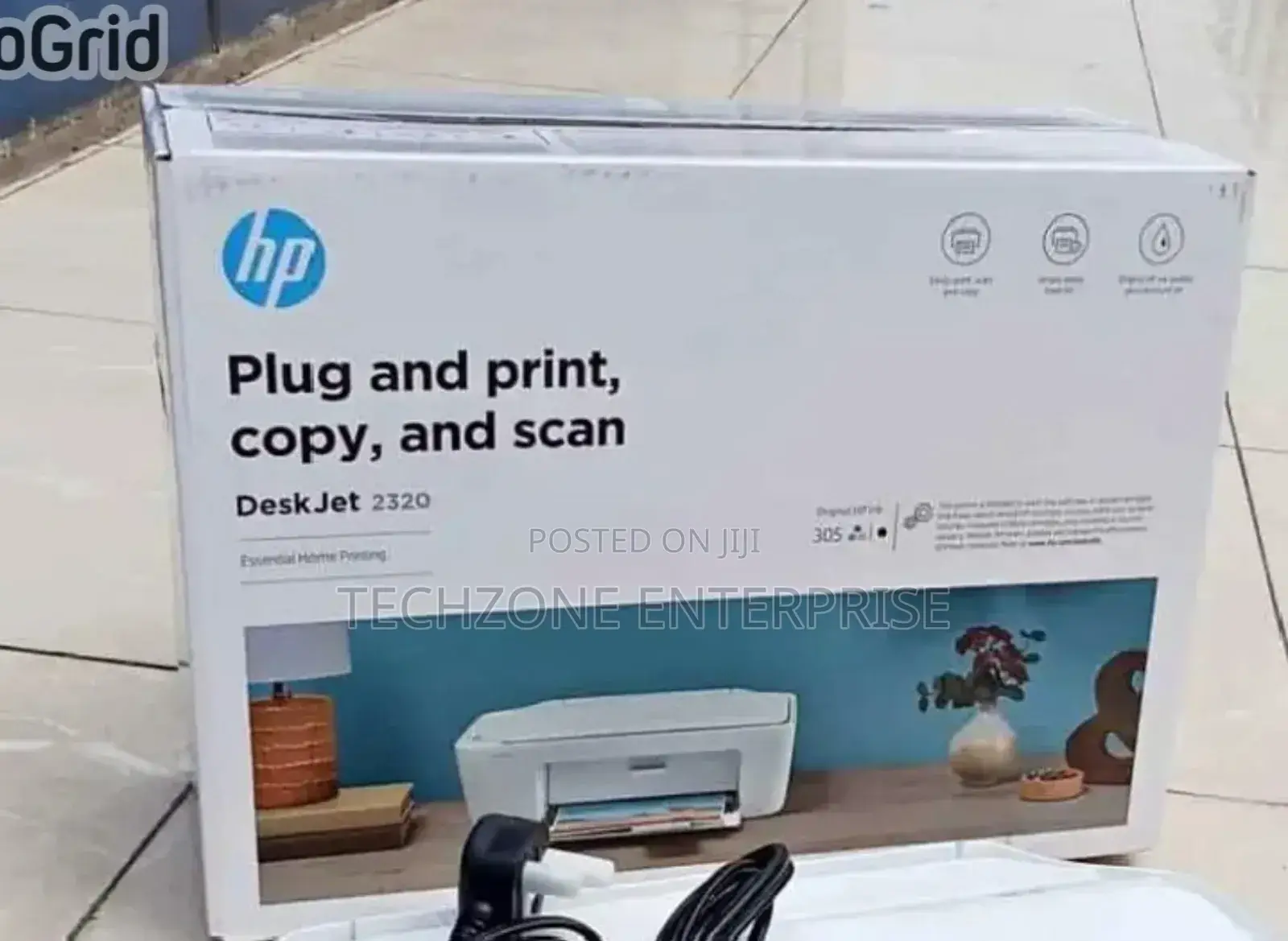 Hp Deskjet 2320 All-in-One Printer With 7.5 PPM ;