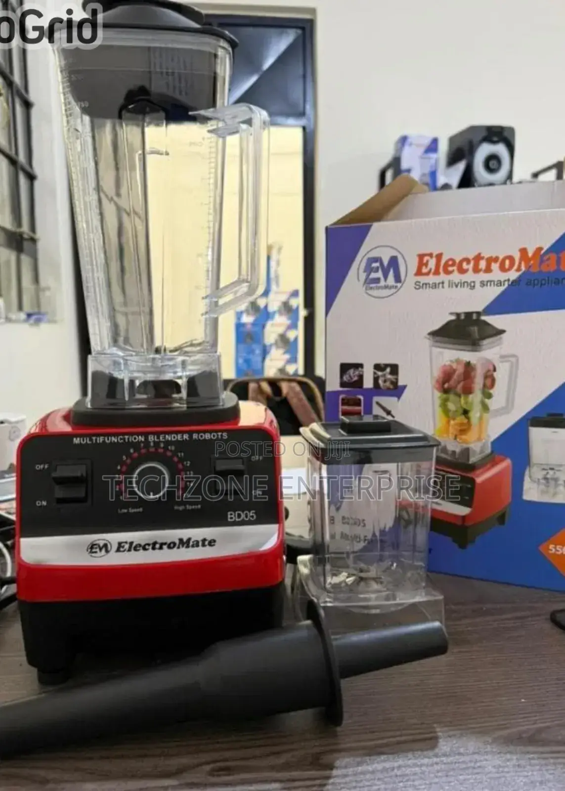 2 in 1 Electromate Commercial Blender With 5500 Watts ;