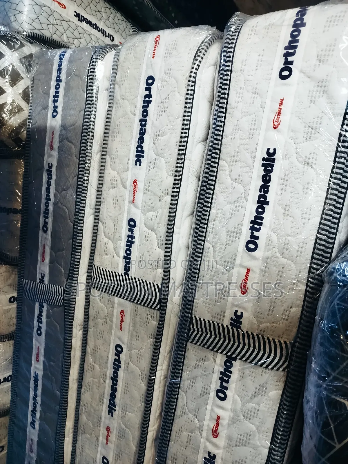 Orthopedic Spring Mattresses + Free Home Delivery.