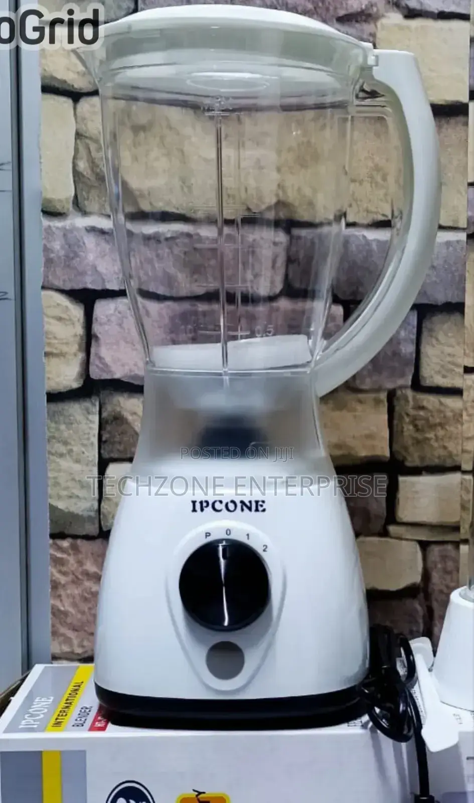 Ipcone 2 in 1 Blender With 4 Speeds ;