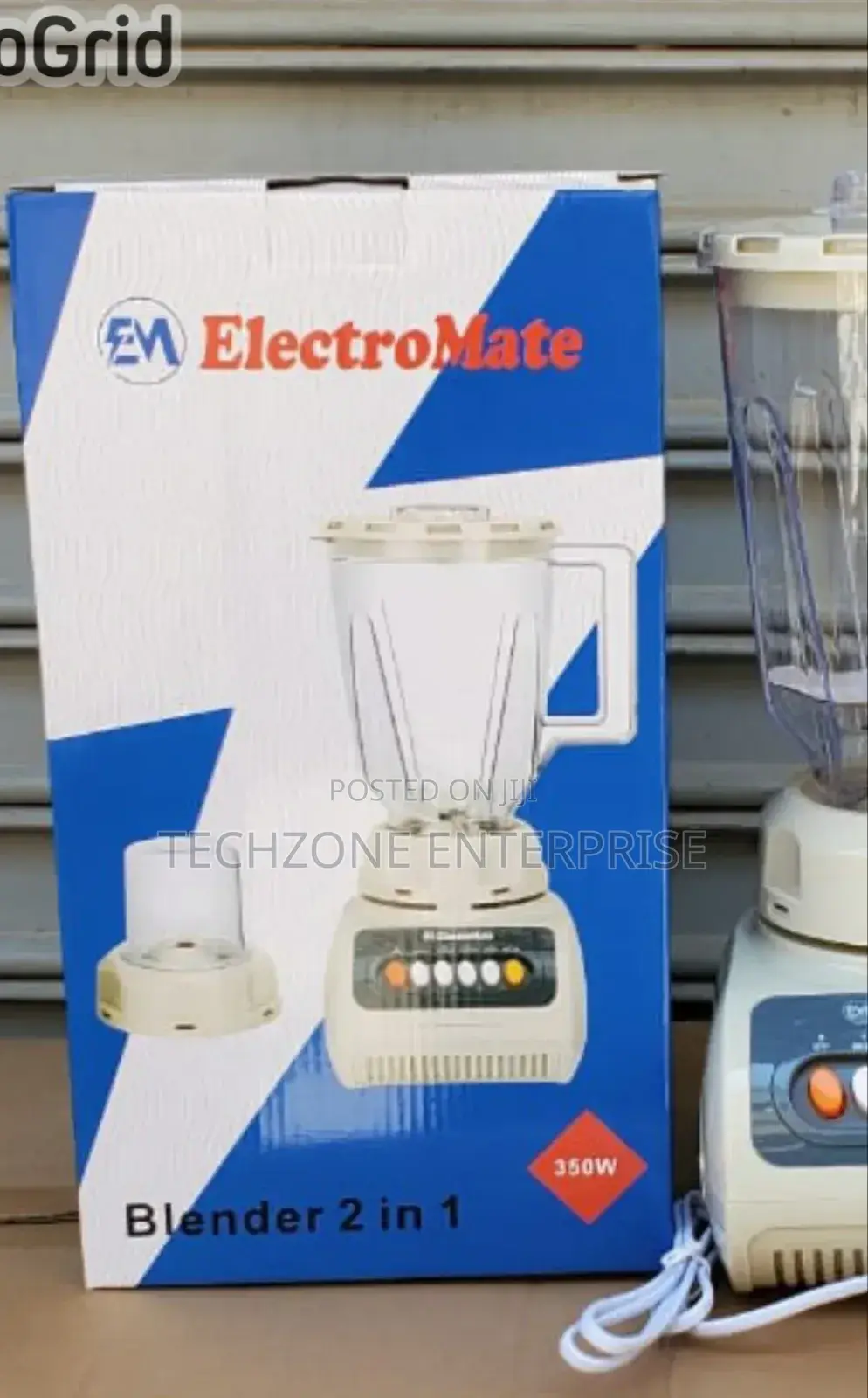 Electromate 2 in 1 Blender With Knobs ;