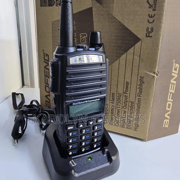 Uv-82 Baofeng Long Range Two-Way Radio With Dual PTT