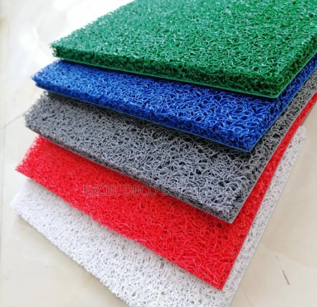 PVC Coil Mat With Scraping Texture for Shoe Cleaning