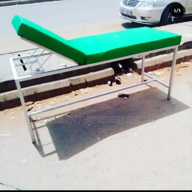 Green Examination Couch