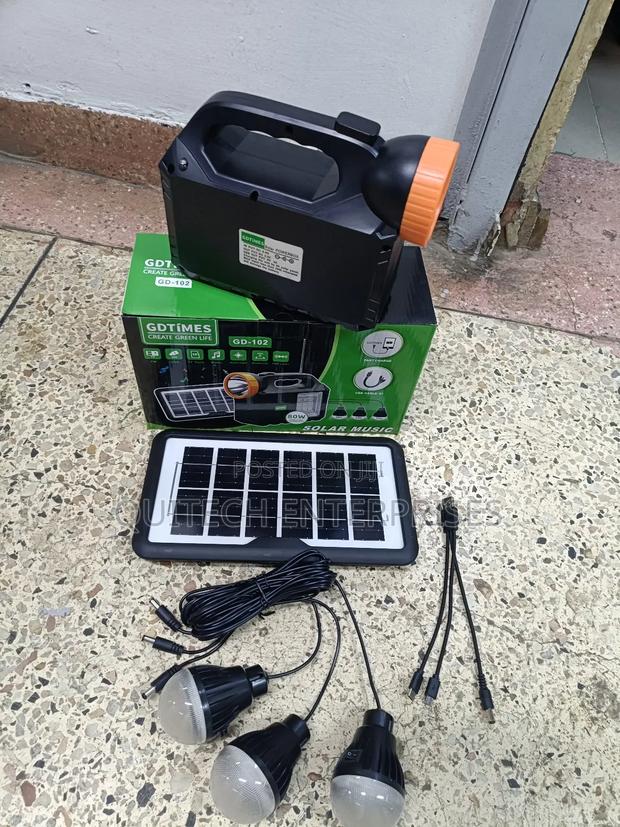 Solar Light Emergency Kit/Home Lighting Kit 3bulb - thumbnail 3