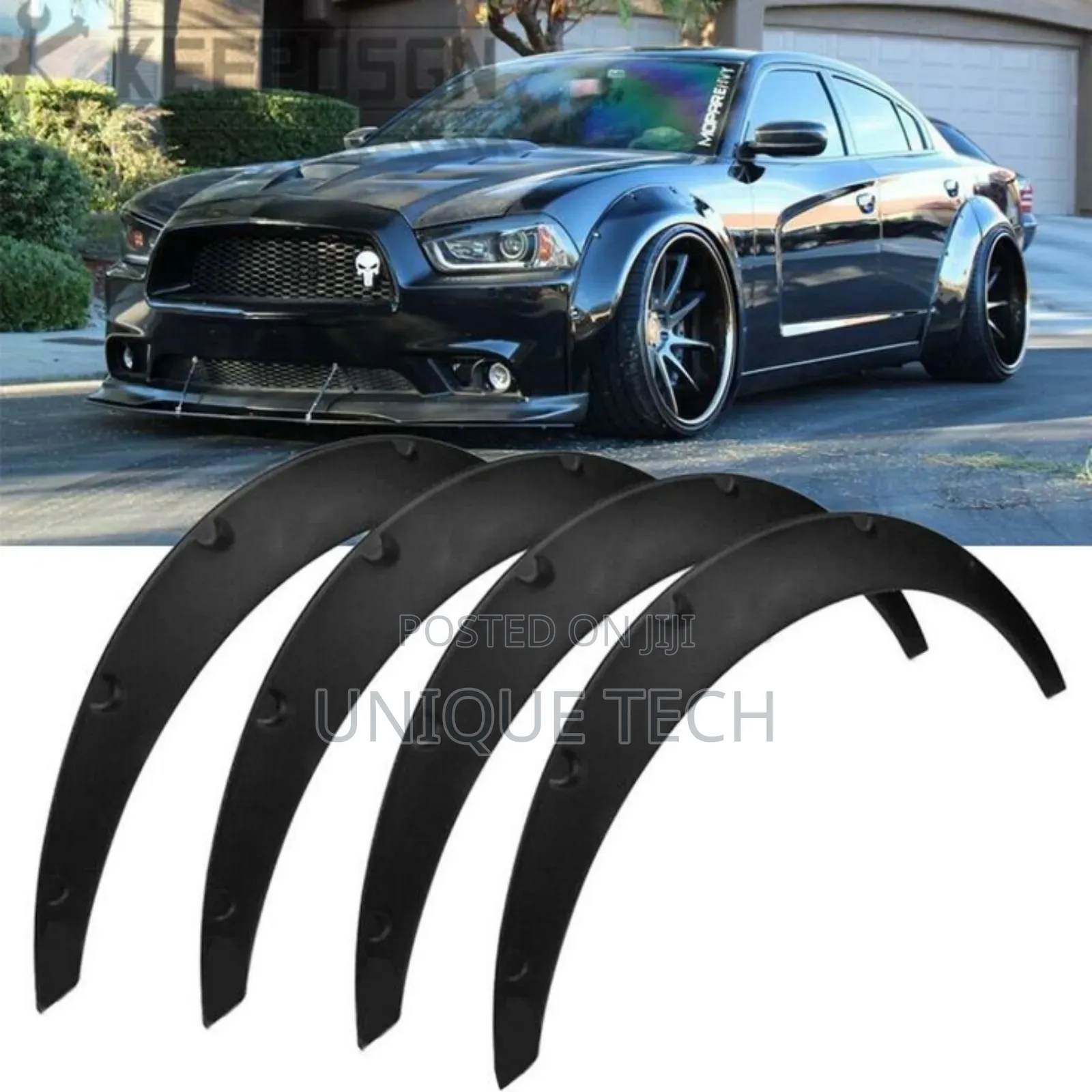 Wide Arch Wheel Flares / 4pcs Car Body Guard Kit