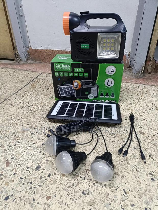 3bulbs Home Solar Lighting Kit/Emergency Solar Home System
