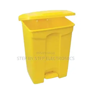 Heavy-Duty 30l Litres Plastic Foot Pedal Waste Bin