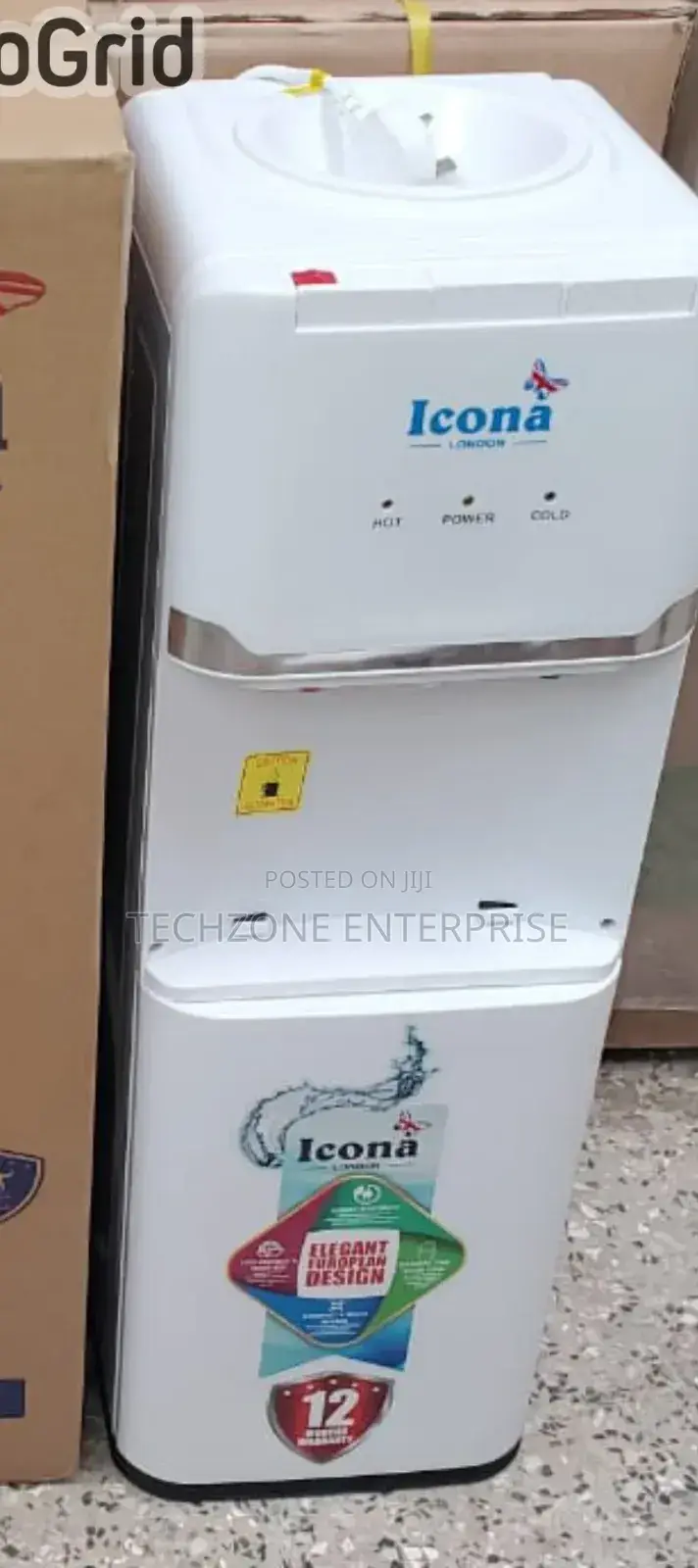 Icona Executive 3 Taps Hot, Normal Cold Dispenser Cabinet,