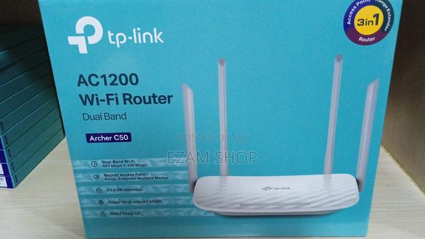 Tp-Link Ac1200 Wi-Fi Router Dual Band Archer C50 - main view