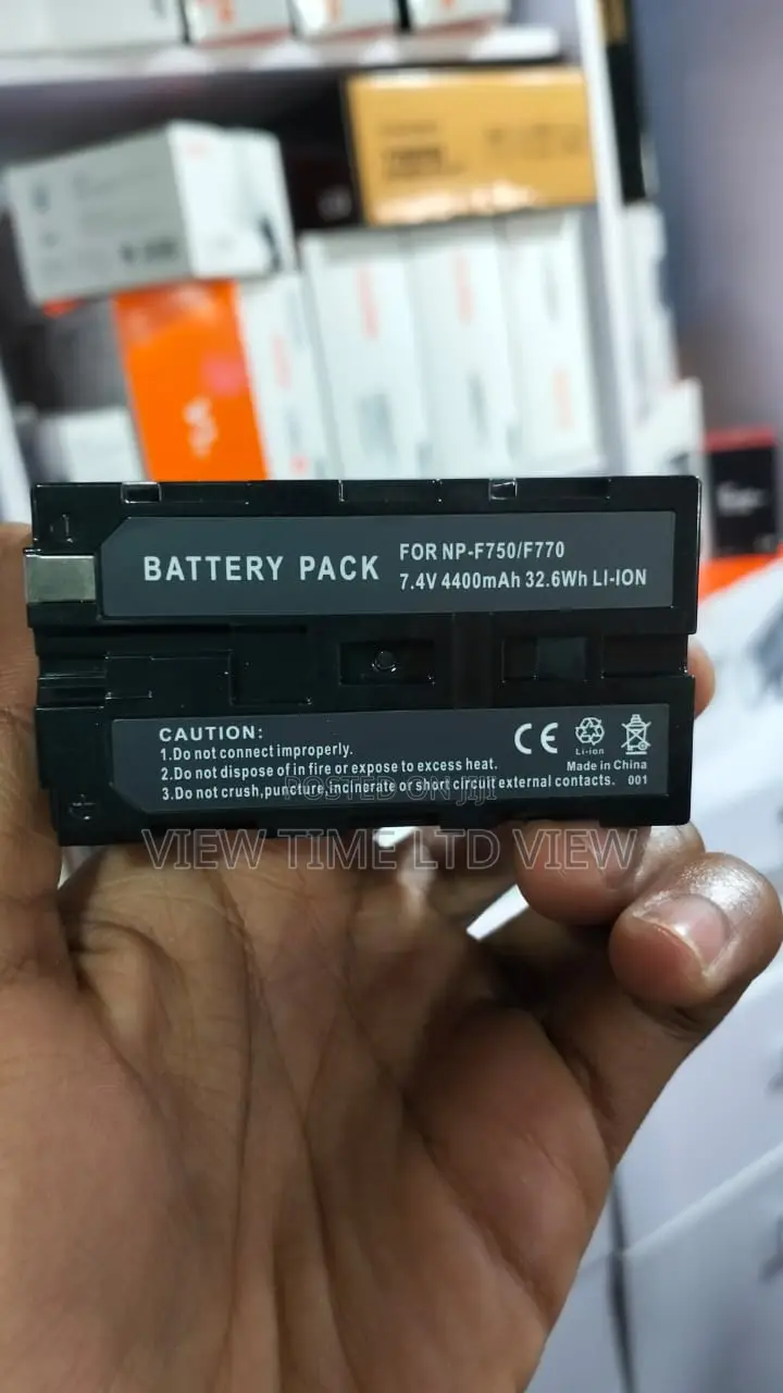 Rechargeable Video Battery Pack for Np-F750/F770