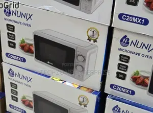 Nunix 20 Litres Manual Setting Microwave Oven Child Lock
