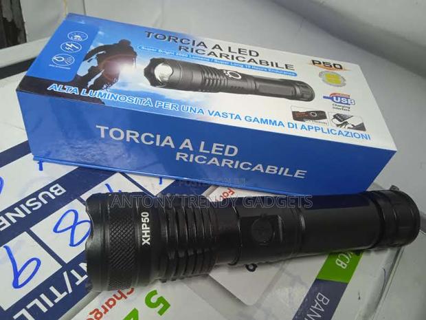 P50 Tactical Torch – High Power Led, 10hr Battery Life - main view