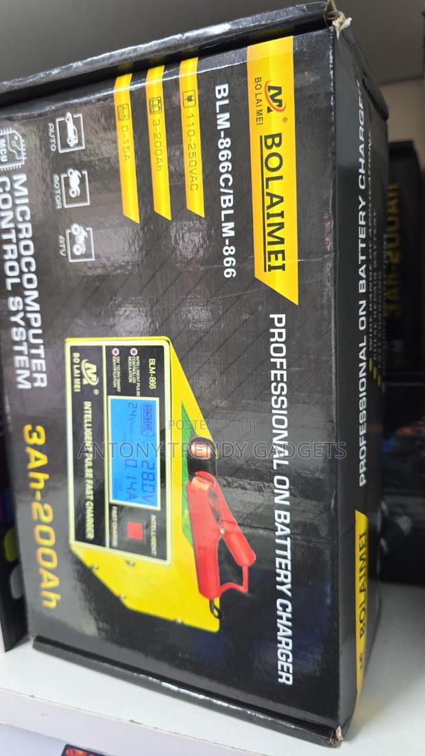 Bolaimei Blm-866c Charger – For Car & Motorcycle