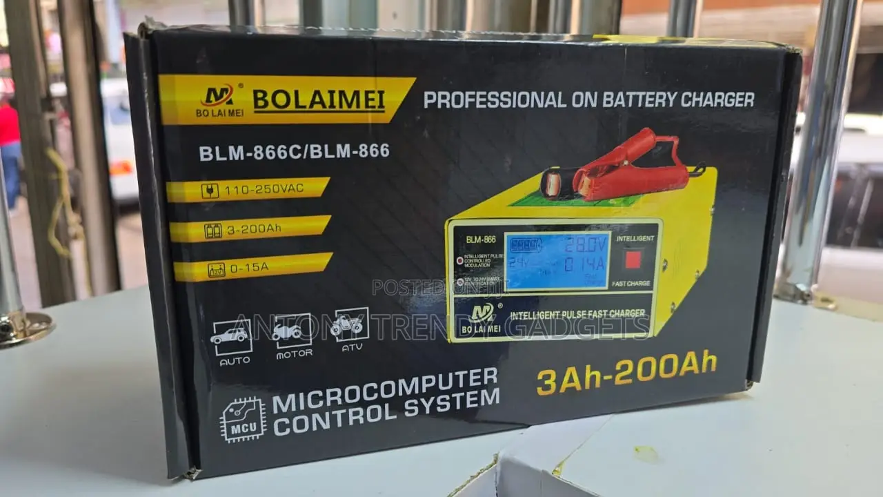 Bolaimei Pulse Charger – Fast 0–15a Battery Charging