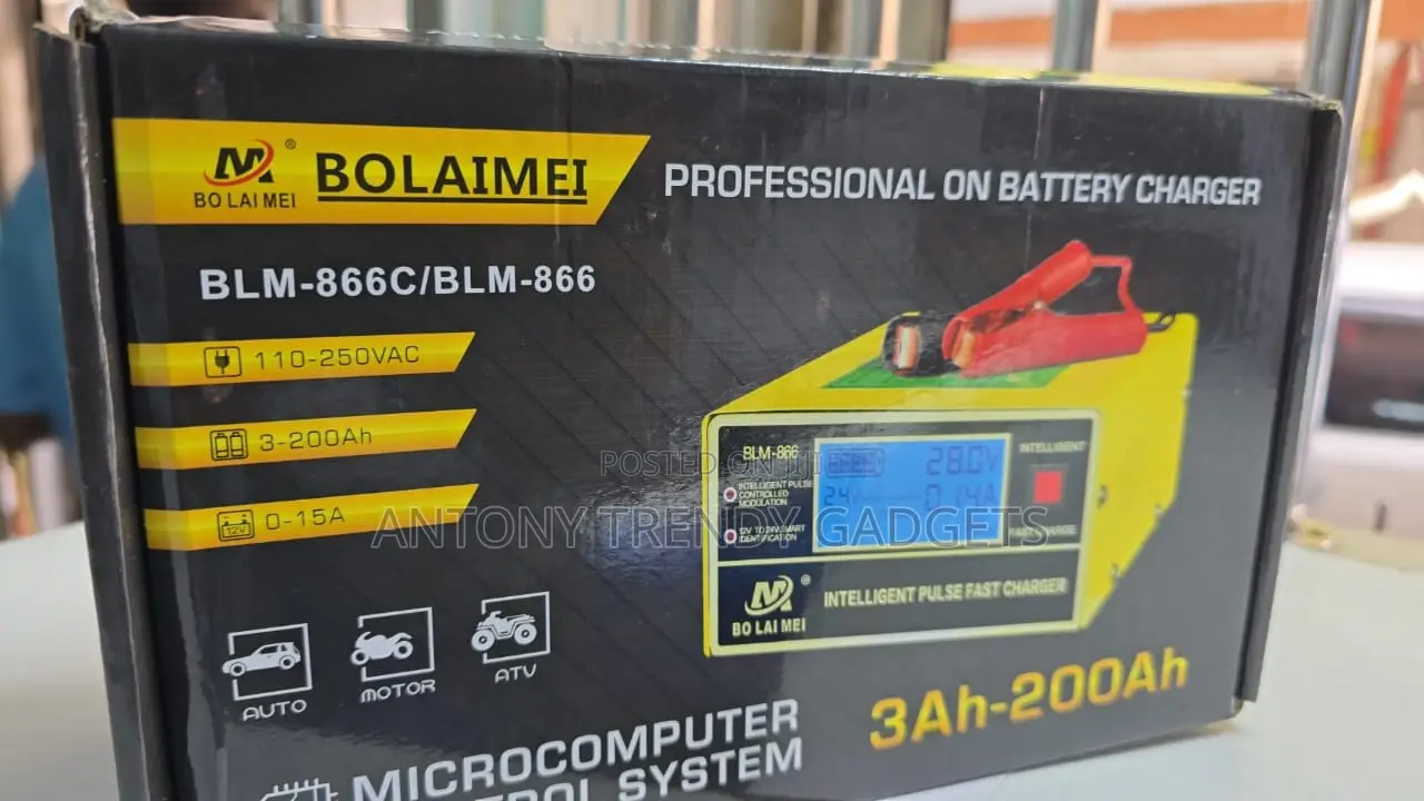 Bolaimei Blm-866 – 12v/24v Battery Maintainer