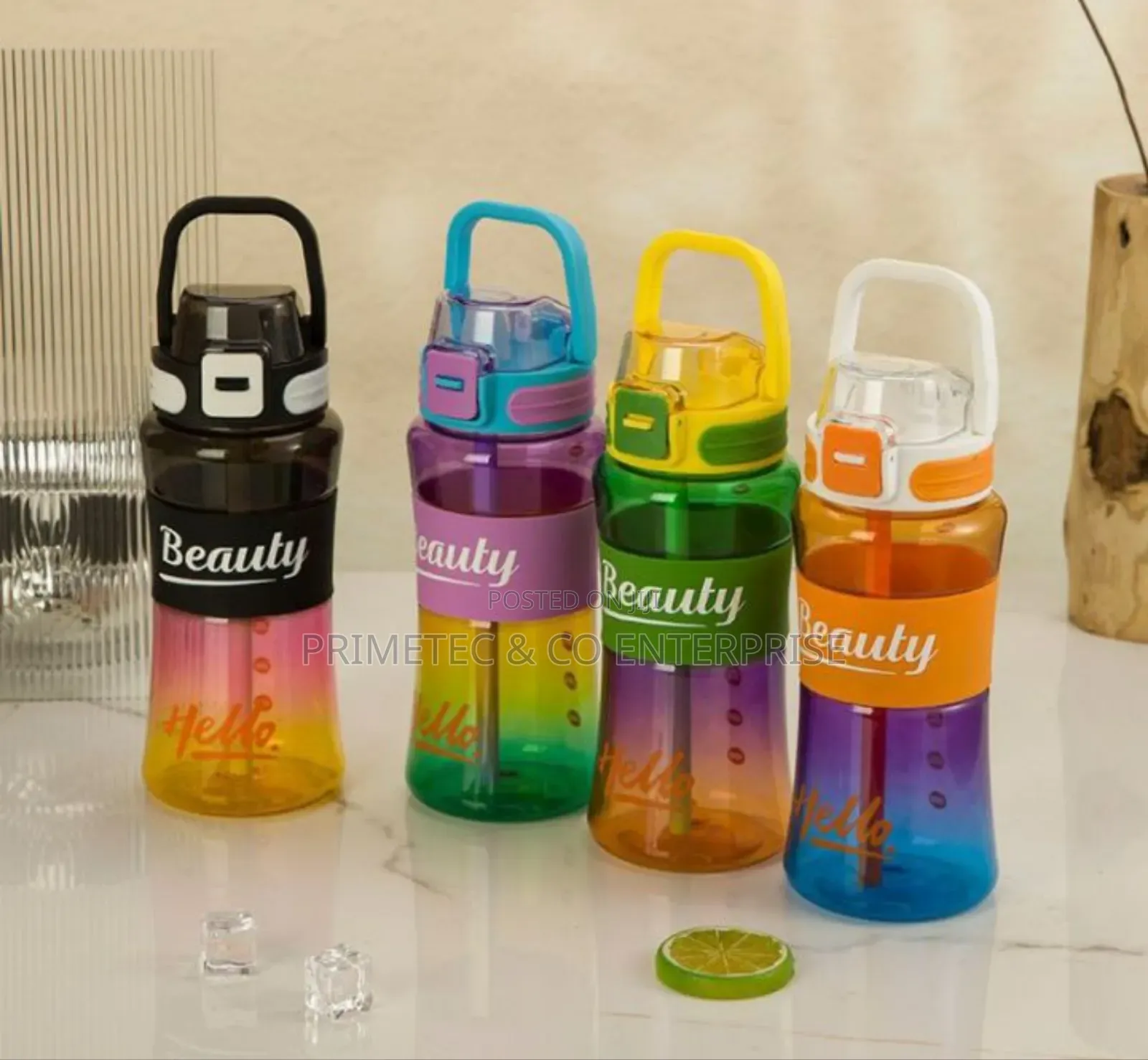 Multicolor (Beauty) Water Bottle Band