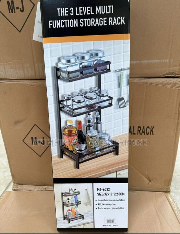 Three Level Multifunctional Storage Rack - main view