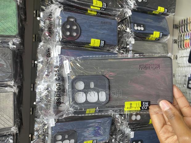 Aocky Infinix Note 50 Pro Leather Case With Silicon Bumper - main view