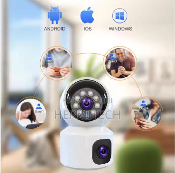 Dual-Band 2mp Indoor Dual-Lens PTZ Wifi Camera - main view