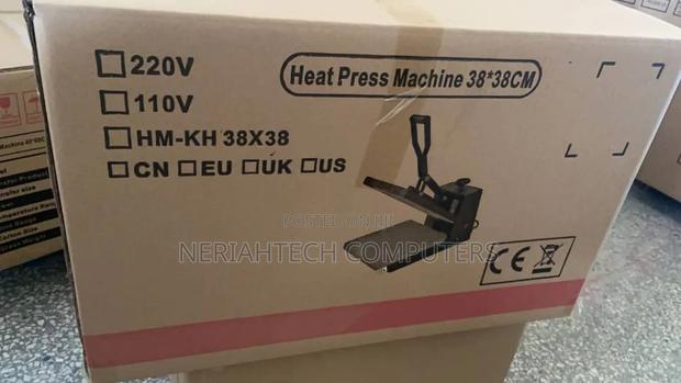 Flat Bend Heat-Press Machine 38cm by 38cm - main view