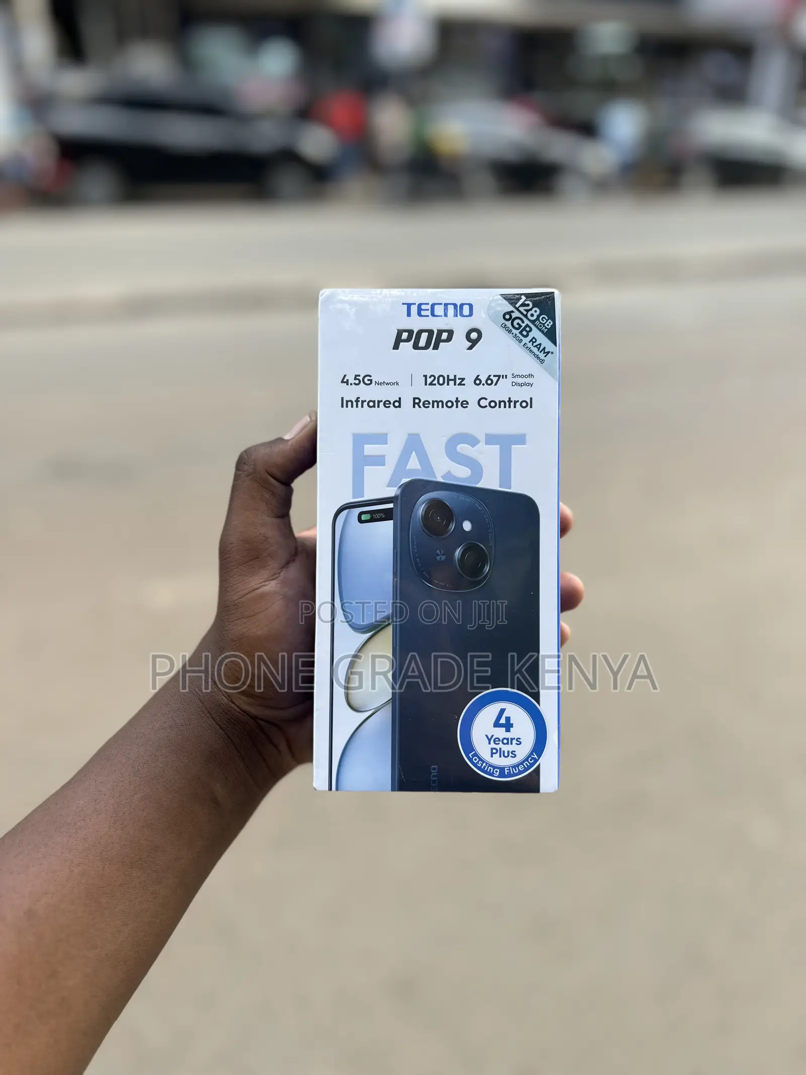 New Tecno Pop 9 128 GB Black
