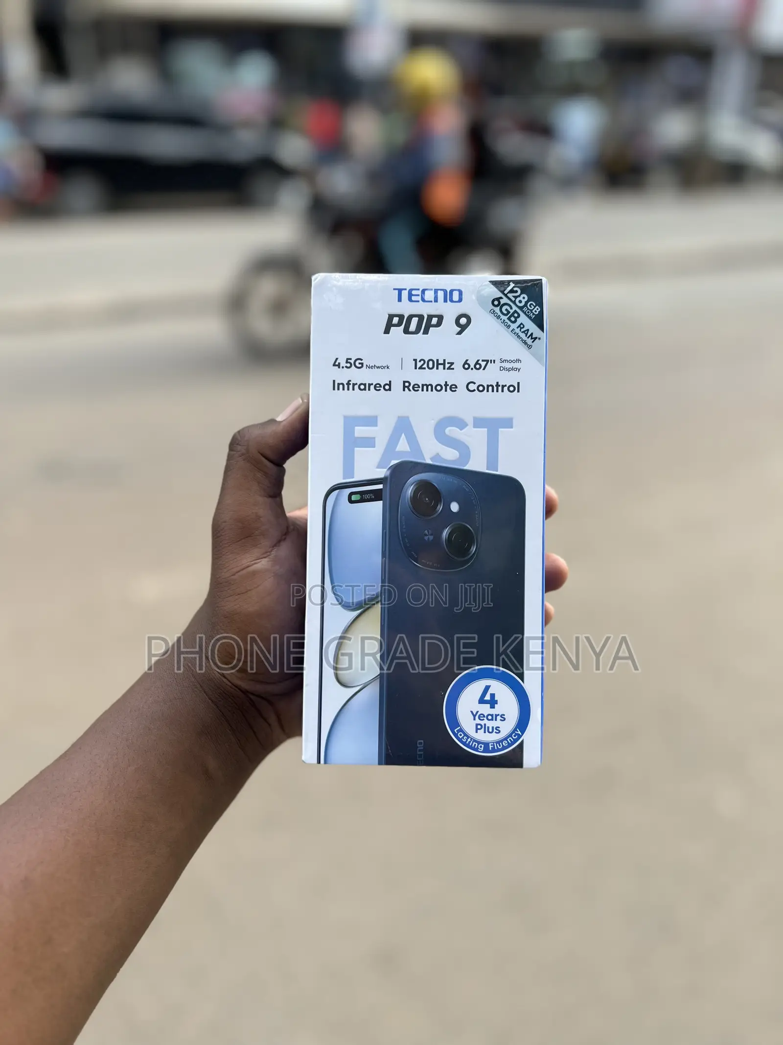 New Tecno Pop 9 128 GB Black