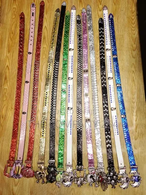 Quality Hip Hop Iced Gold Silvered Gothac Skull Iced Belts