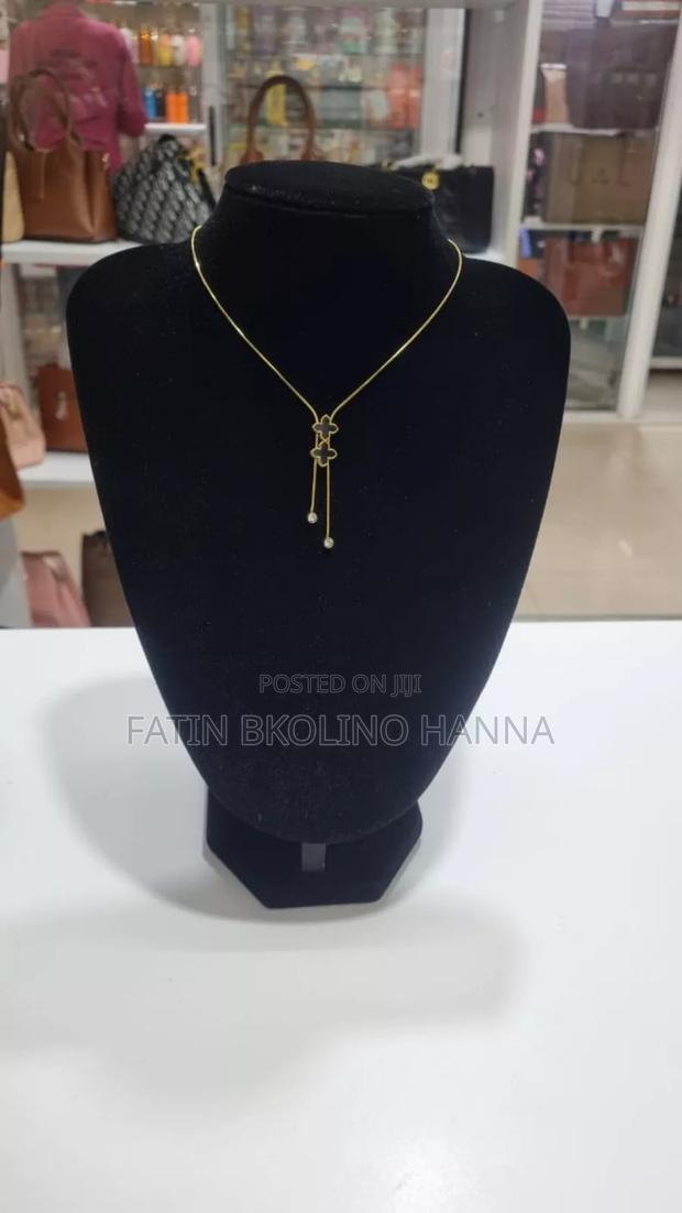 Stainless Double Butterfly Necklace - thumbnail 2