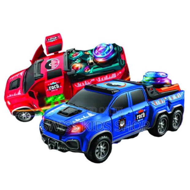 Battery Operated Pick Up Car Toy - thumbnail 2