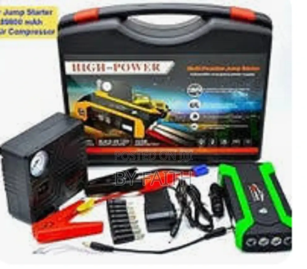 Reliable High Power Jumpstarter for Quick Vehicle Recovery