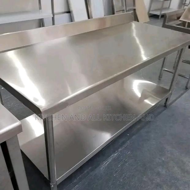 Smooth Finish Kitchen Table Available - main view