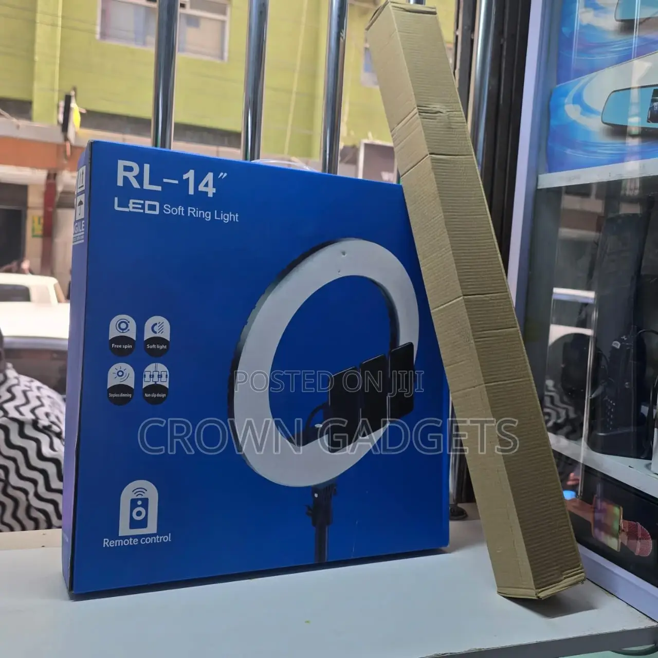 Rl-14 Makeup Ring Light – Adjustable Stand Included