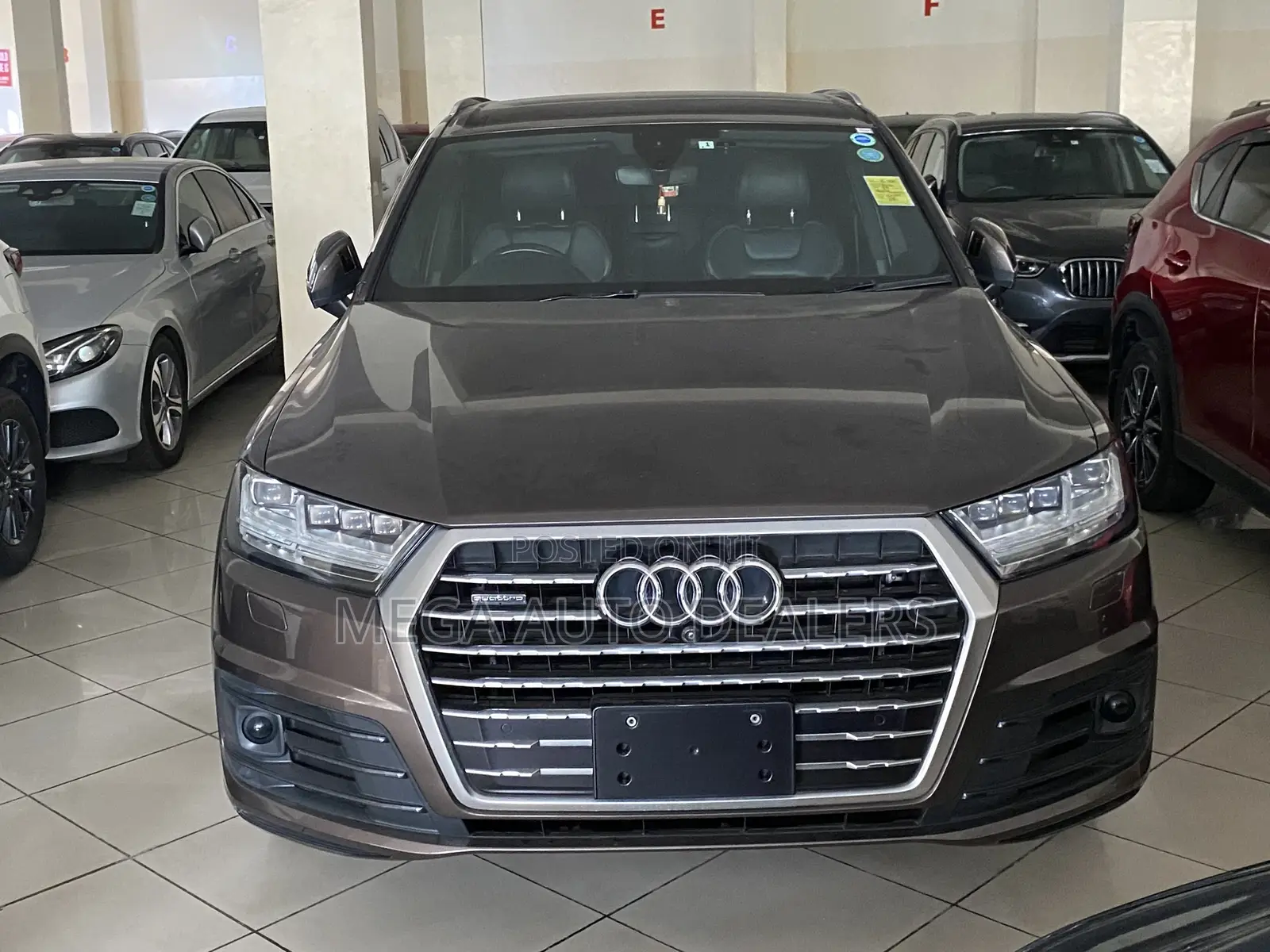 Audi Q7 2018 Brown