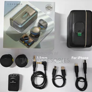 Wireless Coin Microphone Interview