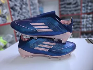 Blue Adidas F50 Boots