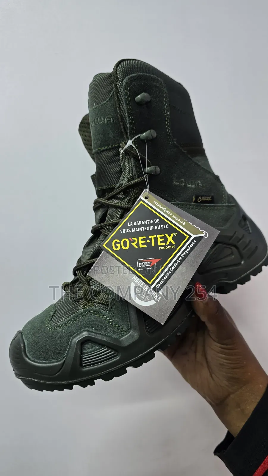 Quality Leather Hiking Outdoor Lowa Unisex High Boot Shoes