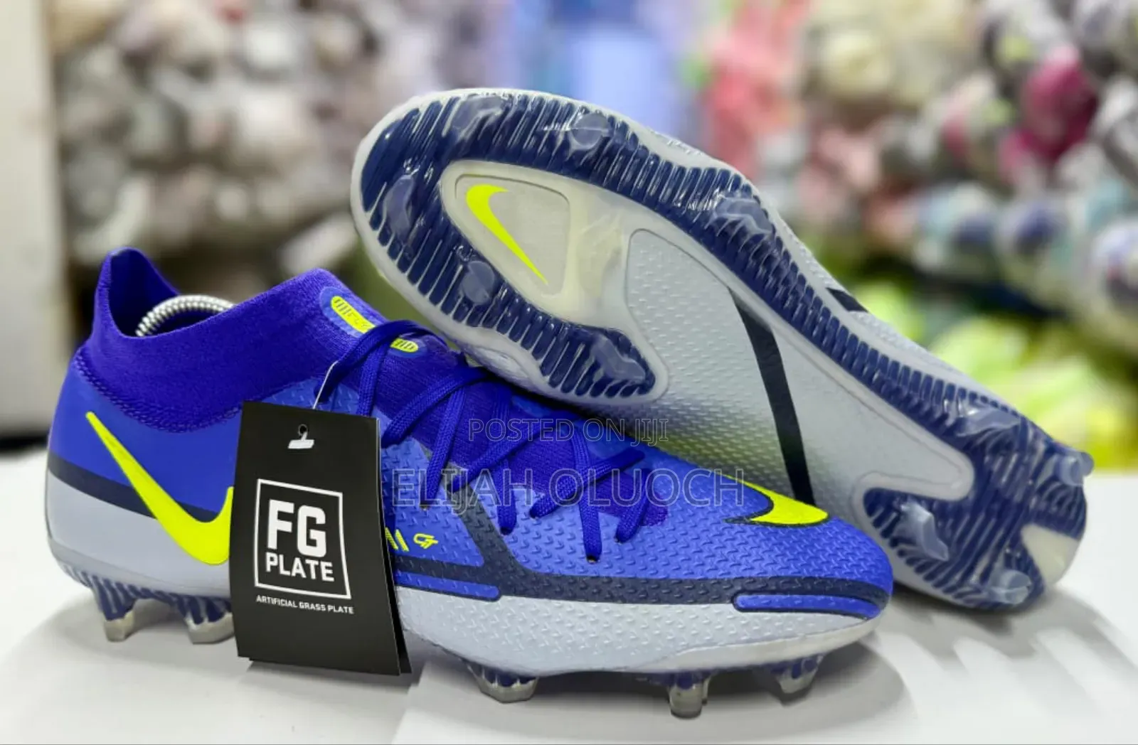 Blue Nike Phantom Gt Football Boots