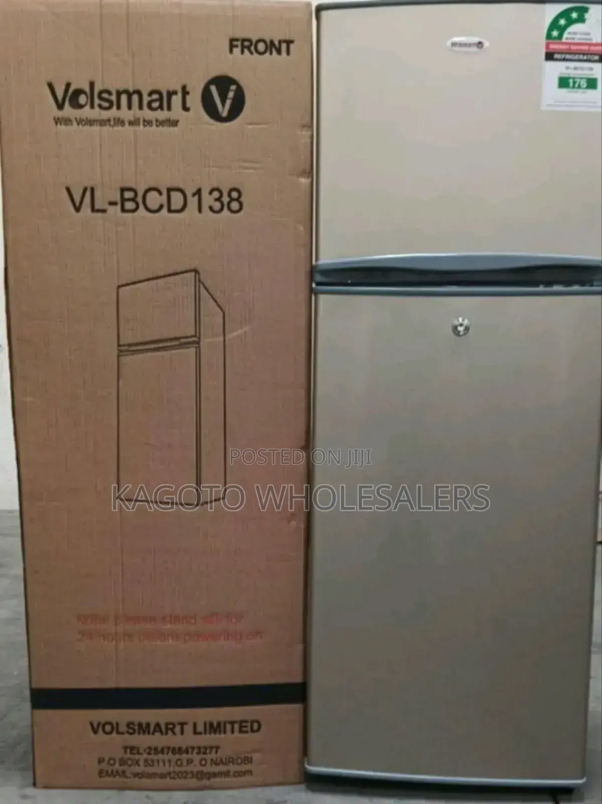 Volksmart 138liters Fridge