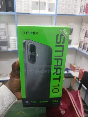 New Infinix Smart 10 128 GB Black