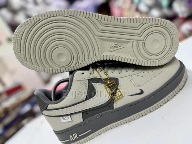 Airforce 1 Crock Grey Sneakers - thumbnail 2