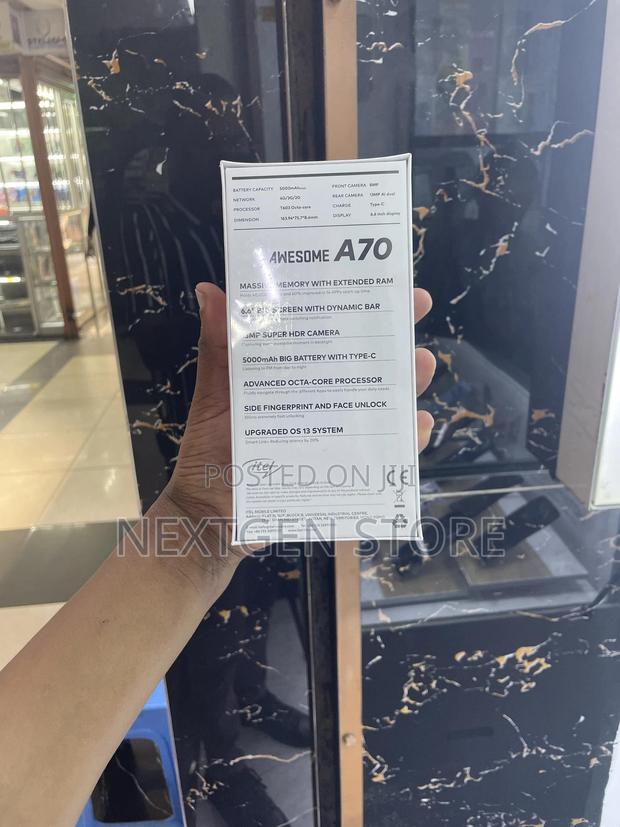 New Itel A70 128 GB Gold - thumbnail 3