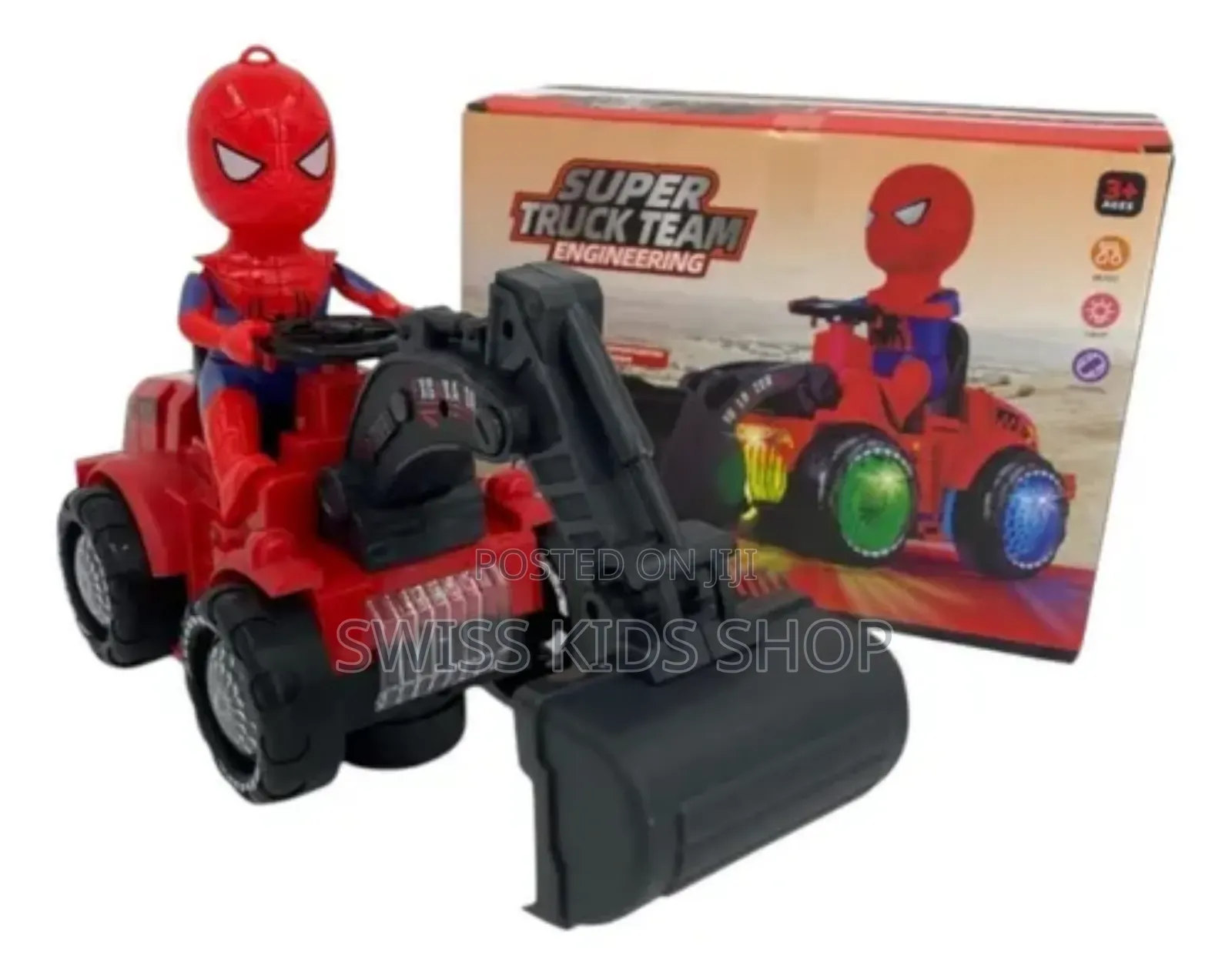 Spiderman Toy Excavator/ Construction Toy Trucks