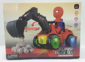 Spiderman Toy Excavator/ Construction Toy Trucks