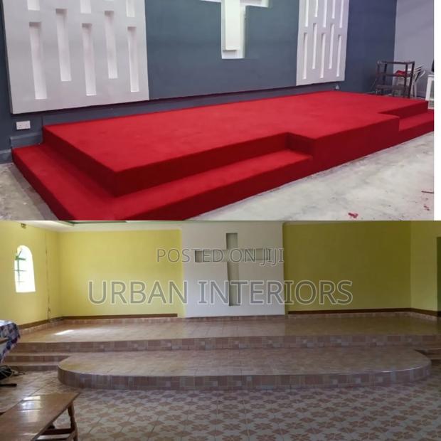 Red Carpet Red Carpet Before Installation After