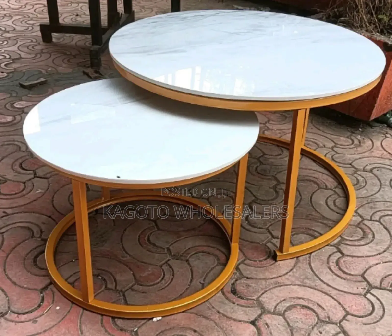 Pure Marble Nesting Table